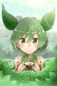 Chica Hoja de té